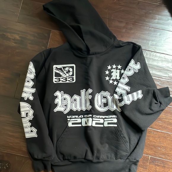 Half Evil | Shirts | Half Evil Hoodie 333 | Poshmark